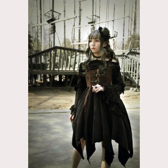 Souffle Song Pirate Ship Steampunk Lolita Dress JSK
